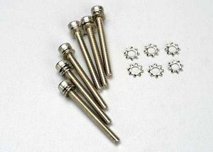 Traxxas Screws M3x28 Cap-head Hex Socket w/ Lockwasher (6) TRX3963