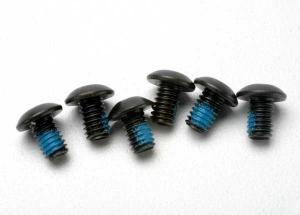 Traxxas Screws M4x6mm Button-head Hex Socket w/ Threadlock (6) TRX3939
