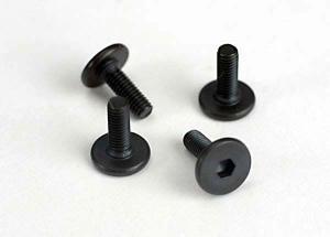 Traxxas Screws M3X10mm Flat-head Hex Socket (6) TRX4859