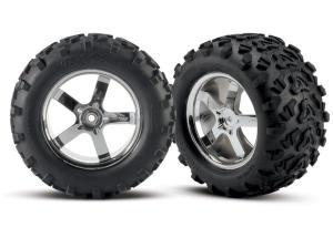 Traxxas Wheels & Tires Maxx/Hurricane (14mm) 3.8" (2) TRX4973R