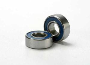 Traxxas Ball bearing 5x11x4mm Blue Rubber Sealed (2) TRX5116