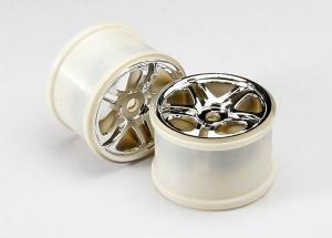 Traxxas Wheels Split-Spoke Chrome (17mm) 3,8" (2) TRX5172R