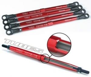 Traxxas Turnbuckles Complete Toe Link Alu. 128mm Red (4) TRX5338R