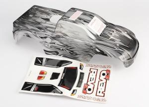 Traxxas Body, Revo 3.3, ProGraphix (replacement for painted body. Gr TRX5387X