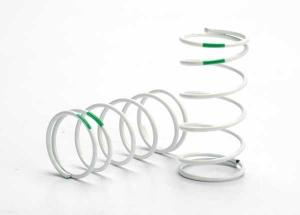 Traxxas Shock Springs GTR White (1.1 Rate Green) (2) TRX5430