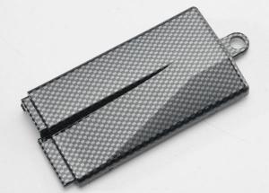 Traxxas Battery cover (mid chassis), Exo-Carbon finish (Jato) TRX5523G