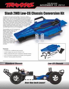 Traxxas Slash Low-CG Conversion kit TRX5830