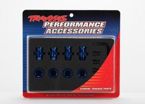 Traxxas Wheel hubs Splined Complete 17mm (4) TRX5853X