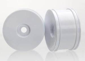 Traxxas Wheels, dished (white, dyeable) (rear) (2) TRX6472
