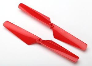 Traxxas Rotor Blade Set, Red (2) TRX6628