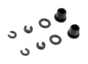 Xray  Composite Shock Bushing & Shim For Alu Cap (2+2) 368042