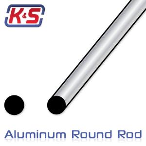 Aluminium Rod 0.8x305mm (1/32'') (3)