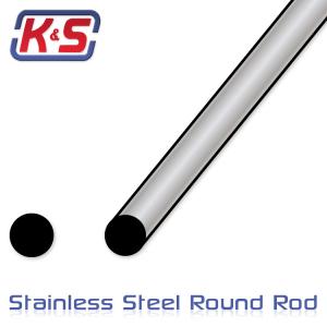 Stainless rod 1.6x305mm (1/16'') (2pcs)