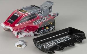 ADX-10 2013 GRUNGE BODYSHELL AND WING (Red)