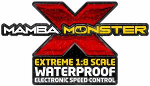 MAMBA MONSTER X, 25,2v ESC Combo med 2650KV motor