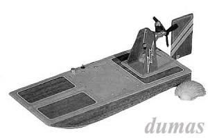 Little Swamp Buggy Air Boat 457mm Wood Kit