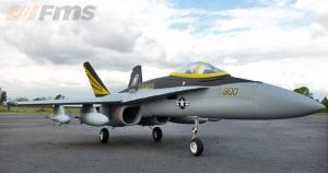 F-18 64mm Fan FMS PNP Grey DISC.