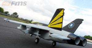 F-18 64mm Fan FMS PNP Grey DISC.