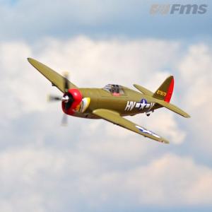 P-47G Razorback 980 PNP EPO FMS Green High-Speed