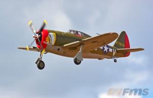 P-47G Razorback 980 PNP EPO FMS Green High-Speed