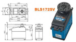 Servo  37kg 0,11s HV/S.BUS2 (repl. BLS172HV)