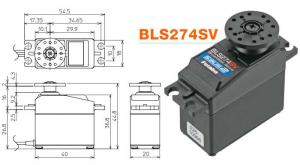 Servo 5kg 0,05 HV/S.BUS2 Heli rudder (repl. BLS254