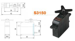 Servo S3150 Digital Mini  3.7kg 0.24s 4.8V