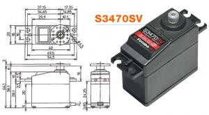 Servo S3470SV  9.6 kg 0.12s 2BB MG HV