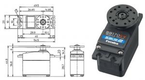 Servo 6,5kg HV/S-Bus2 low Air(repl S9070SB)