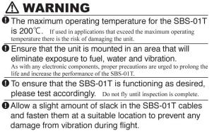 SBS-01T Temperature Telemetry Sensor Loop S.BUS2