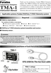 Telemetry Monitor Adapter TMA-1