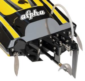 Alpha 1000mm Brushless V-Boat ARTR Yellow