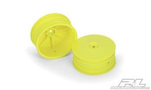 Velocity 2.2" Front Yellow Wheels (2) for B44.1