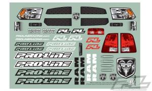 Body RAM 1500 (Clear) Revo/ Maxx/ Summit/ Savage