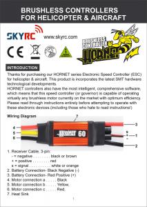 Hornet 80A ESC Aero & Heli Brushless*