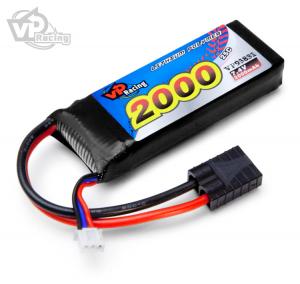Li-Po Akku 2S 7,4V 2000mAh 25C TRX-liitin