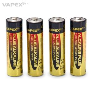Plus Alkaline batteries AA 4pc
