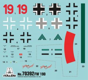 Italeri 1/72 Fw 190 A-8 (Model set)