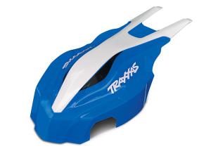 Traxxas Canopy front Blue/White Aton TRX7912