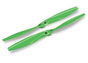 Traxxas Rotor blade set Green, Aton (2) TRX7931