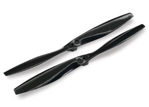 Traxxas Rotor blade set Black, Aton (2) TRX7926