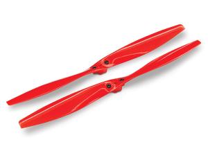 Traxxas Rotor blade set Red, Aton (2) TRX7928