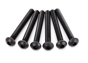 Traxxas Screws M4x35 Button-head Hex Socket (6) TRX2595