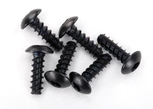 Traxxas Screws 2.6x8mm Self-Tapping Button-head Hex Socket (6) TRX7943