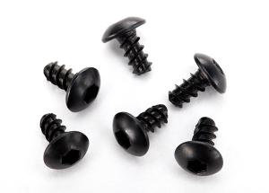 Traxxas Screws 2.6x5mm Self-Tapping Button-head Hex Socket (6) TRX7944