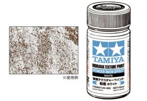 Tamiya Texture Paint Powder Snow White tekstuurimaali