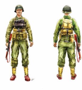 Italeri 1/35 U.S. Infantry On Board