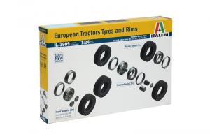 Italeri 1/24 EUROPEAN TYRES AND RIMS