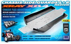 Xray  Chassis Side Guards Medium '16 (2) 361265