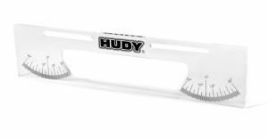 Hudy Upside Measure Plate 1/10 Touring (1) 109340